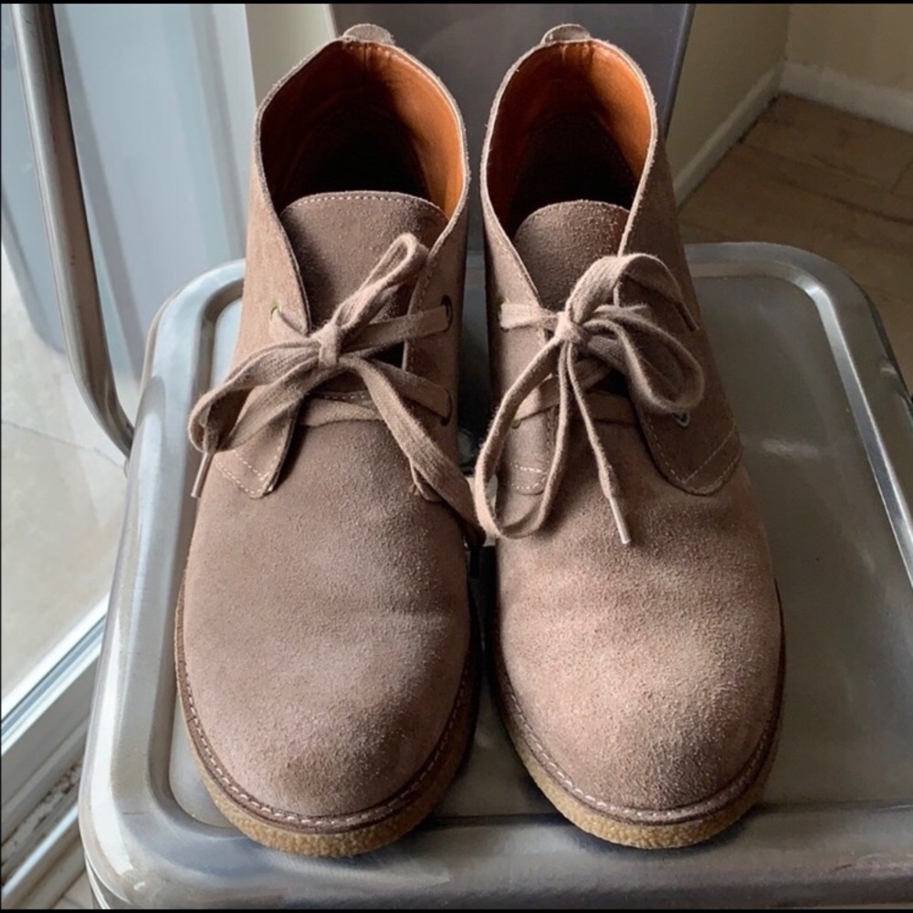 Hardly worn Lucky Brand booties Size 9